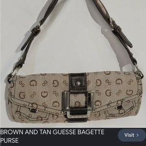 Brown vintage guess bag new